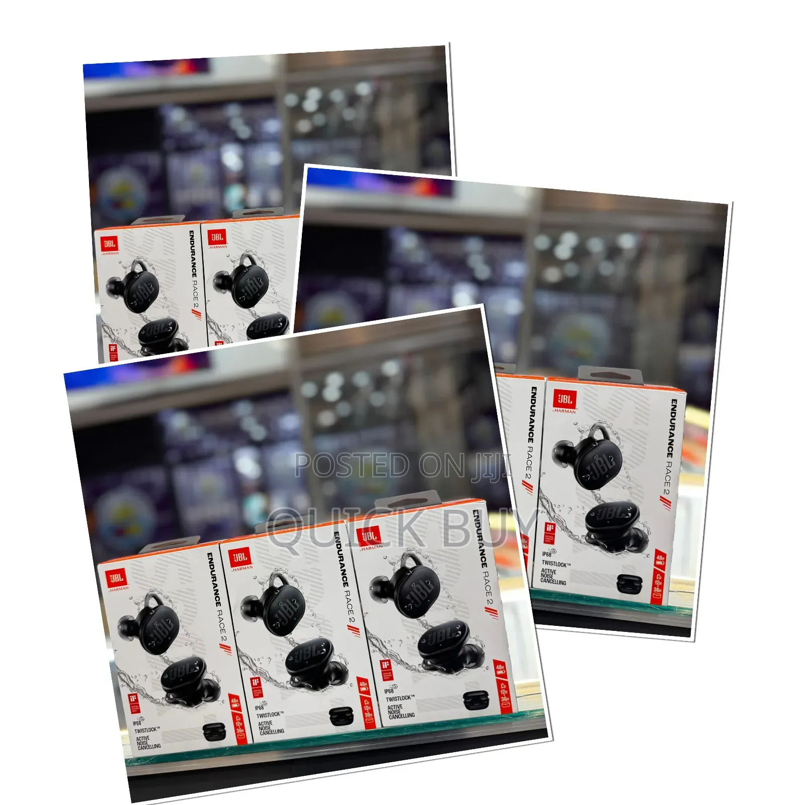 JBL Endurance Race 2 Sports True Wireless Earbuds With 4 Mics