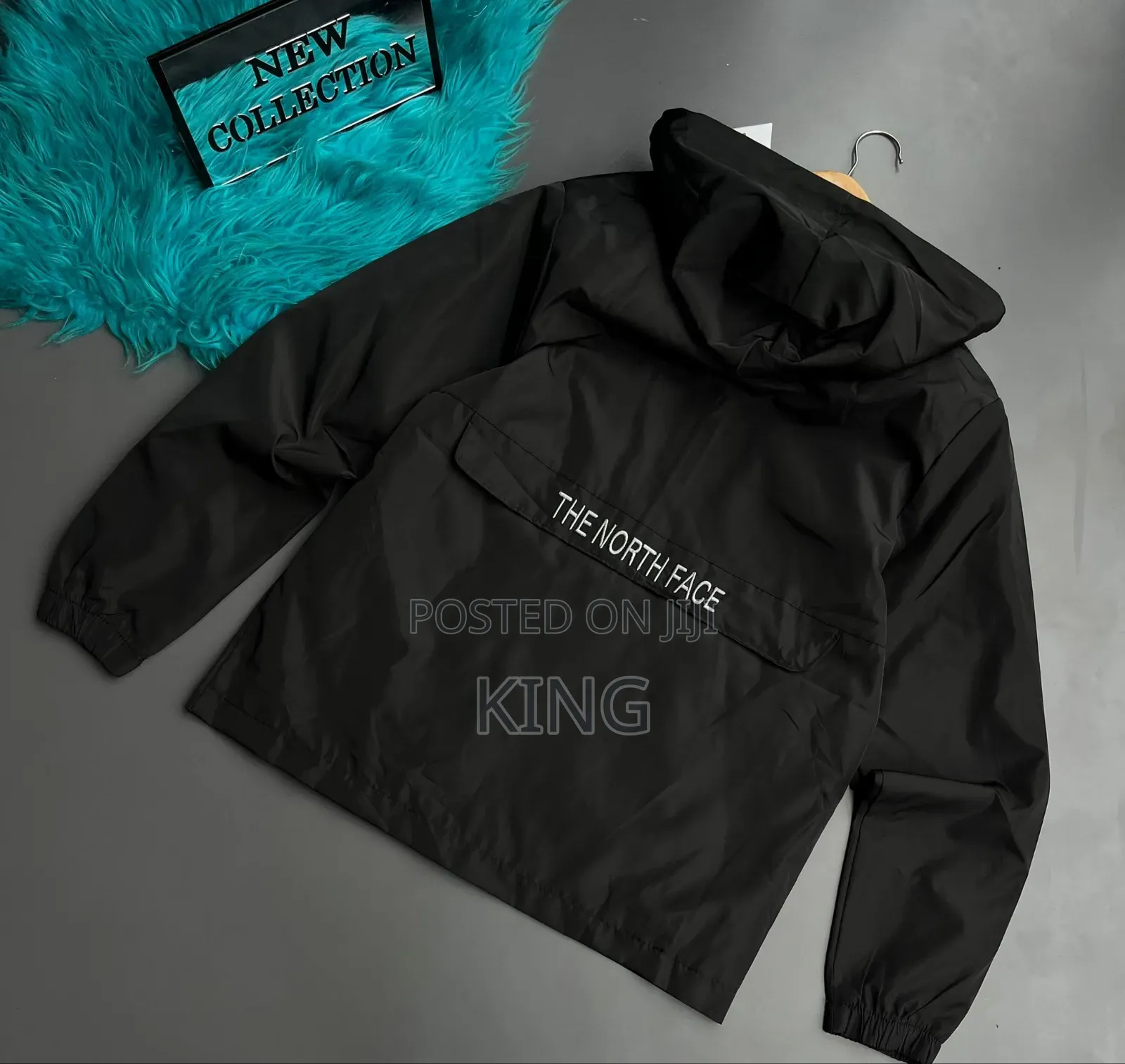 The North Face Mens Classic Rain Hoodie, Windbreaker Jacket