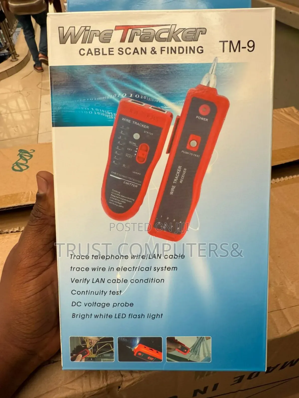 Wire Tracker Tm-9 Is a Multi-Function Cable Tester