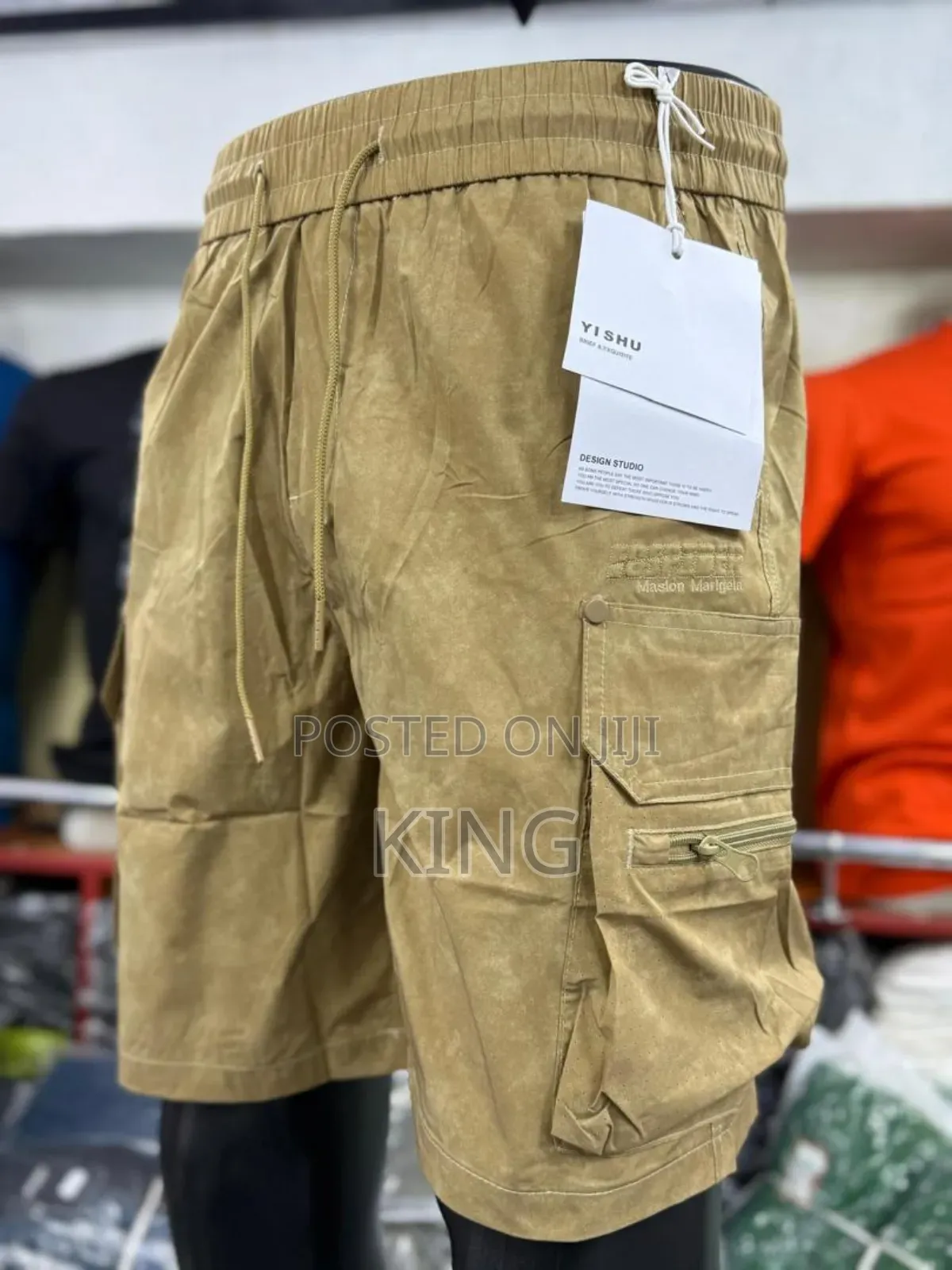 Curcial Yishu Men's Cargo Shorts