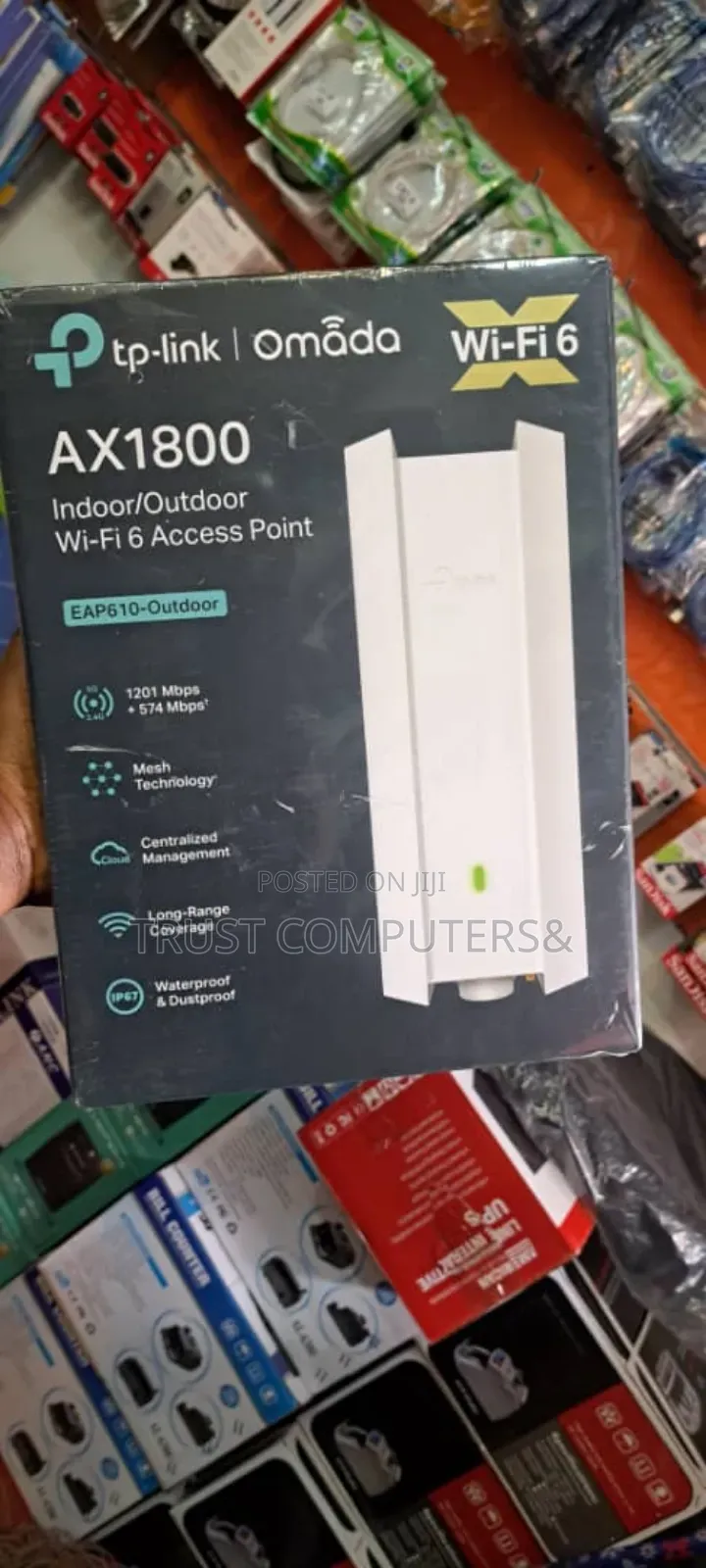 Tp-Link Omada Eap610-Outdoor Ax1800 Indoor/Outdoor Wi-Fi6 Access Point