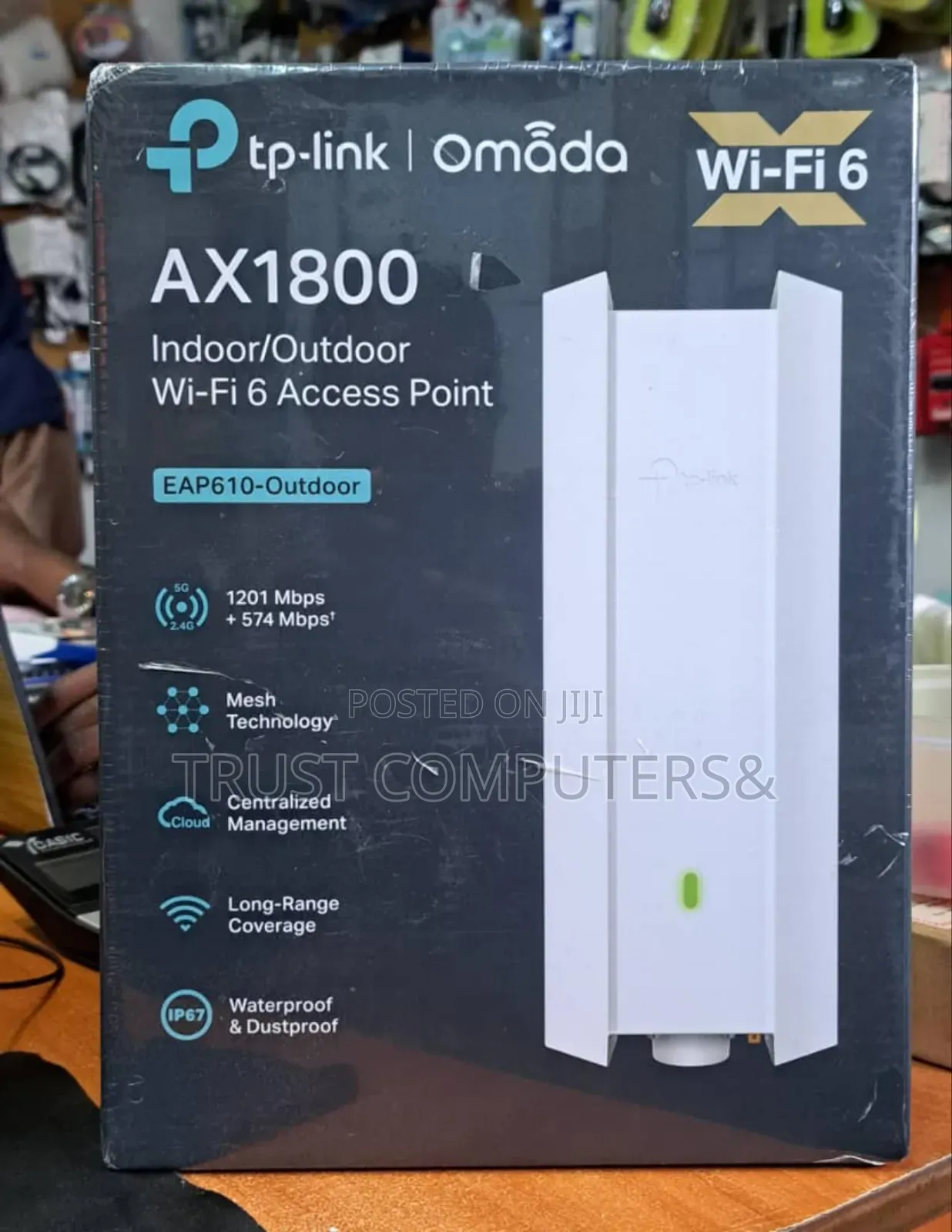 Tp-Link Omada Eap610-Outdoor Ax1800 Indoor/Outdoor Wi-Fi6 Access Point