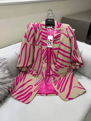 Acceptable Women's Patterned Blazer