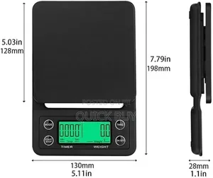 Multifunction Kitchen Scale With Timer