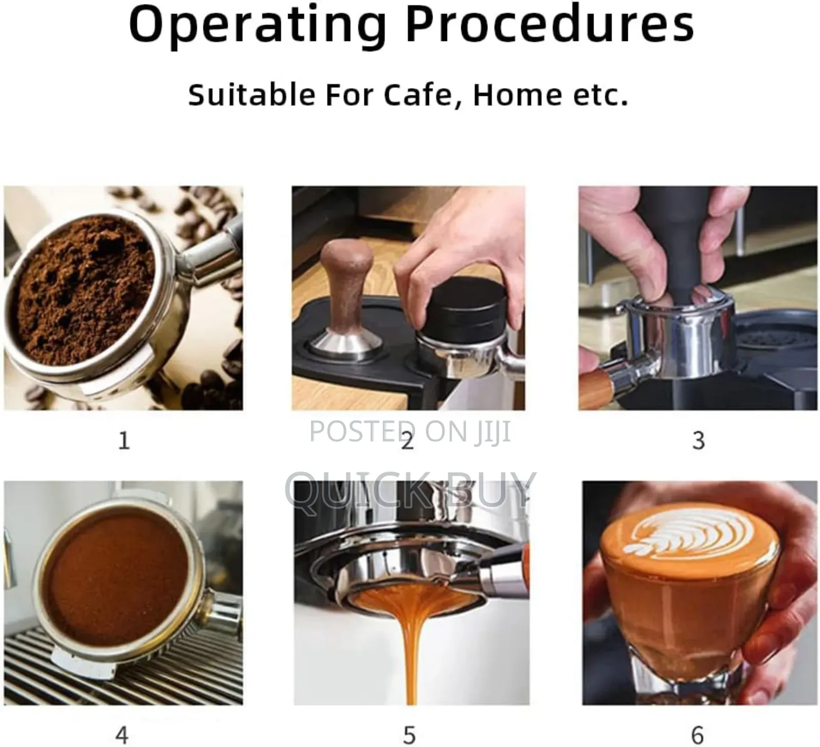 Coffee Portafilter With a Wooden Handle.