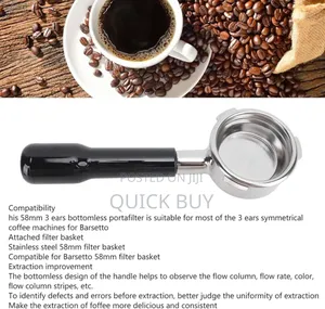 Stainless Steel Bottomless Portafilter