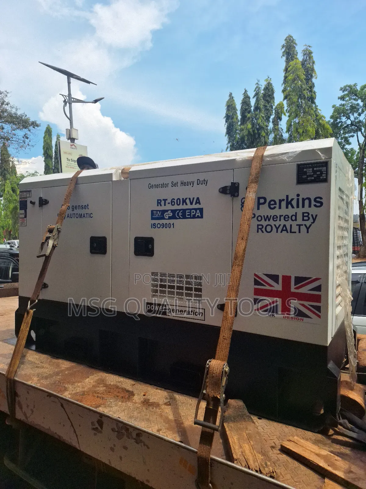 60kva Perkins Diesel Generator Heavyweight