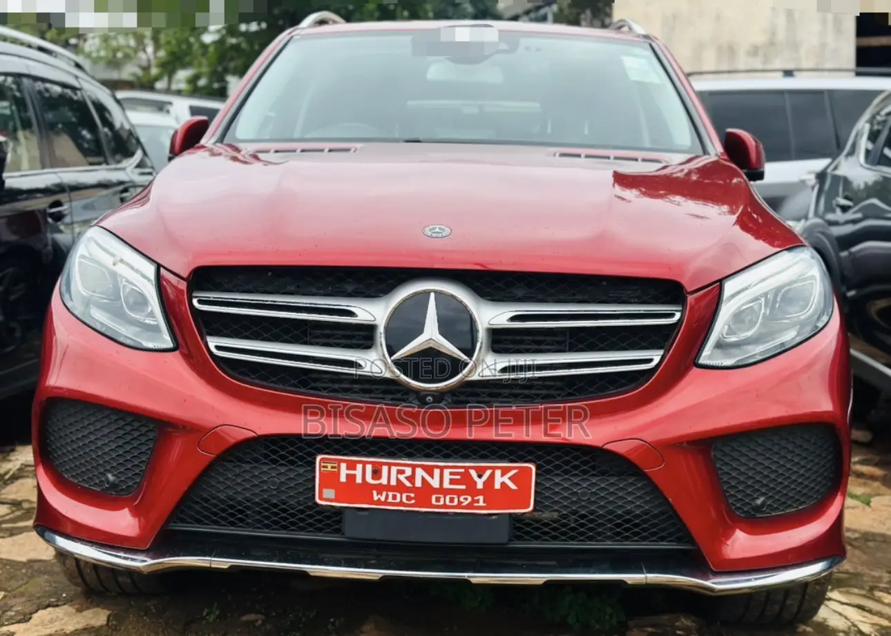 Mercedes-Benz GLE-Class GLE 350d 4MATIC 2017 Red