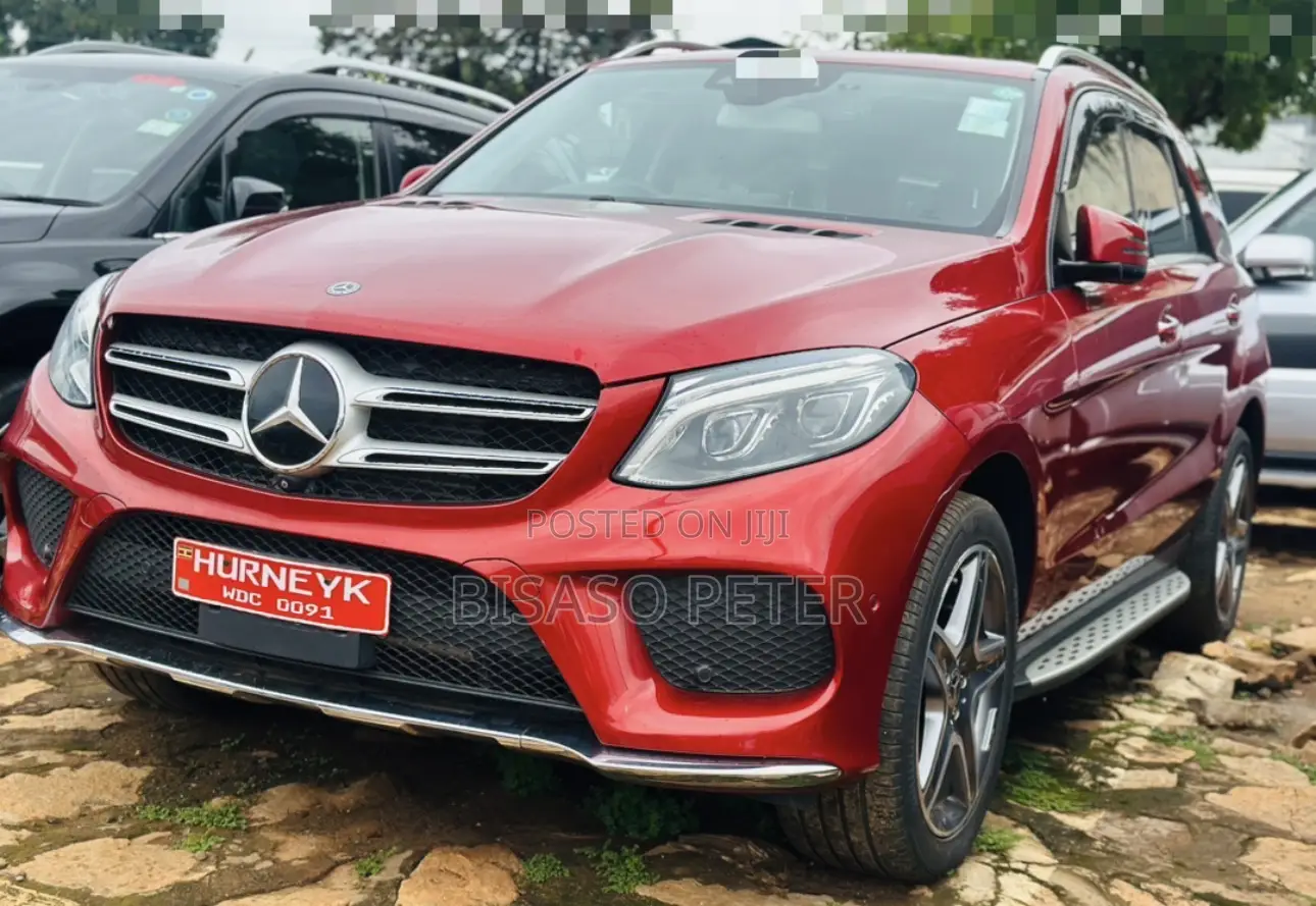 Mercedes-Benz GLE-Class GLE 350d 4MATIC 2017 Red