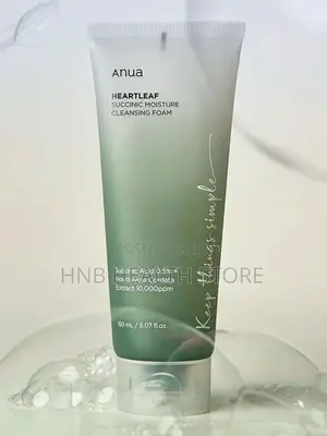 Anua Heartleaf Cleasing Foam.