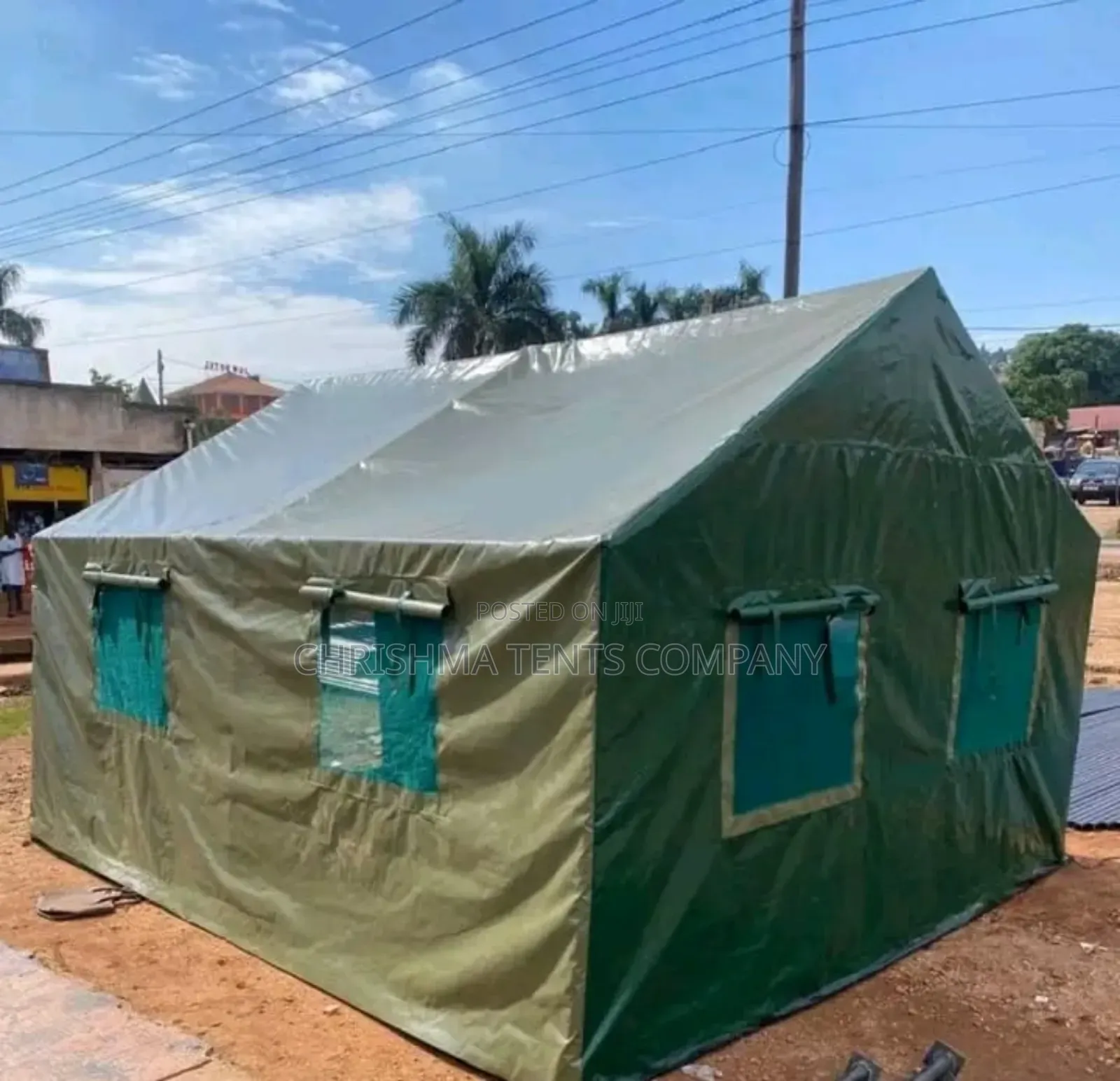 Camping Tent in PVC Material