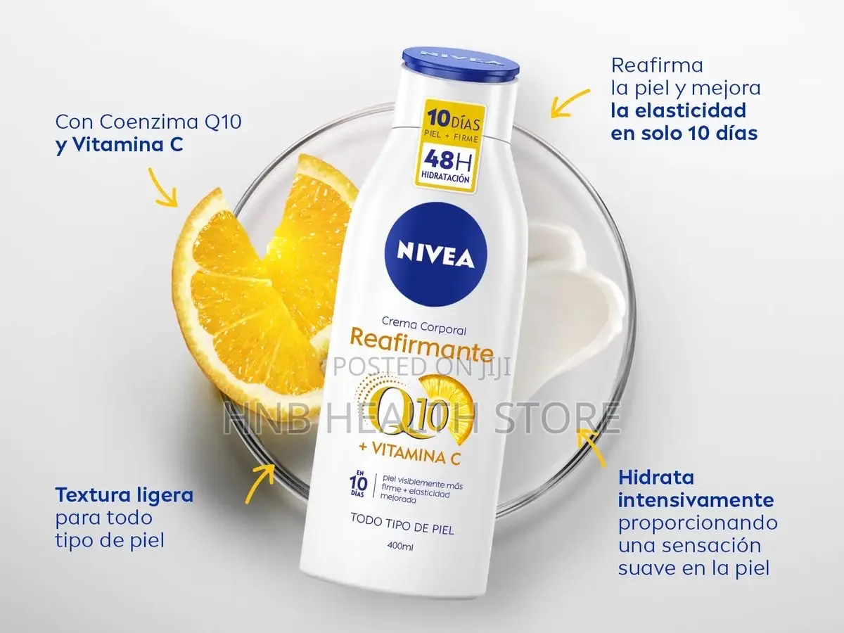 Nivea Body Firming Lotion.