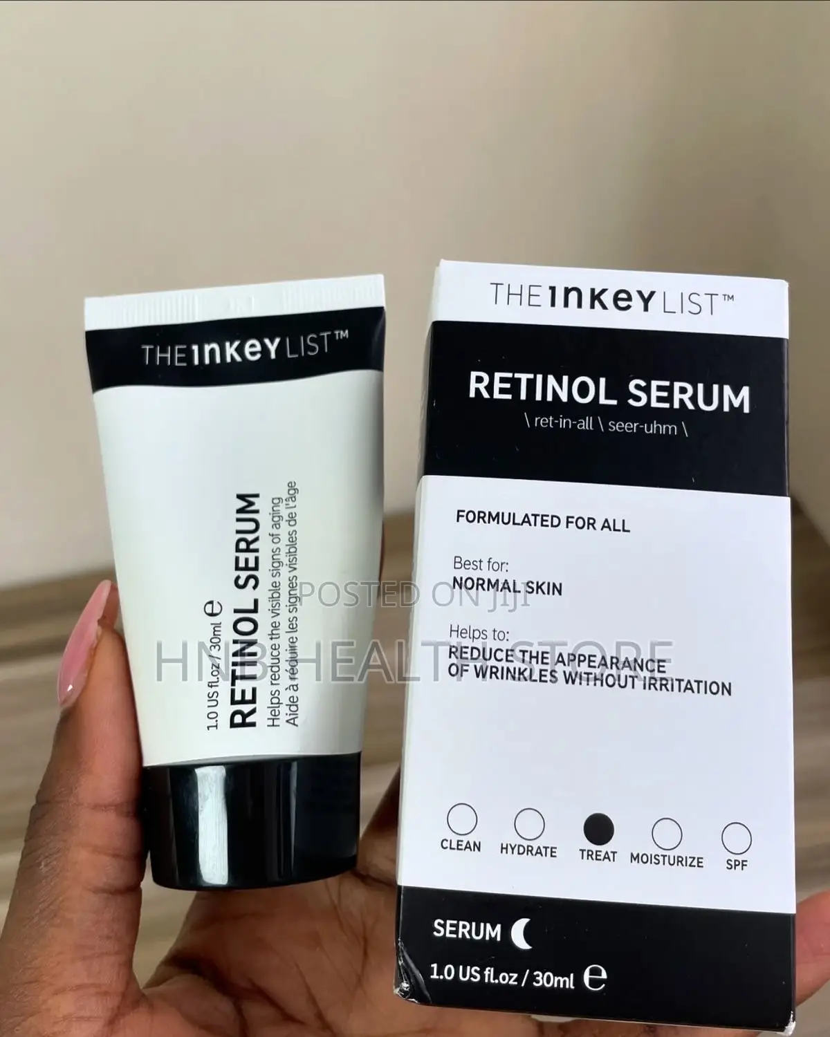 The Inkeylist Retinol Cream.