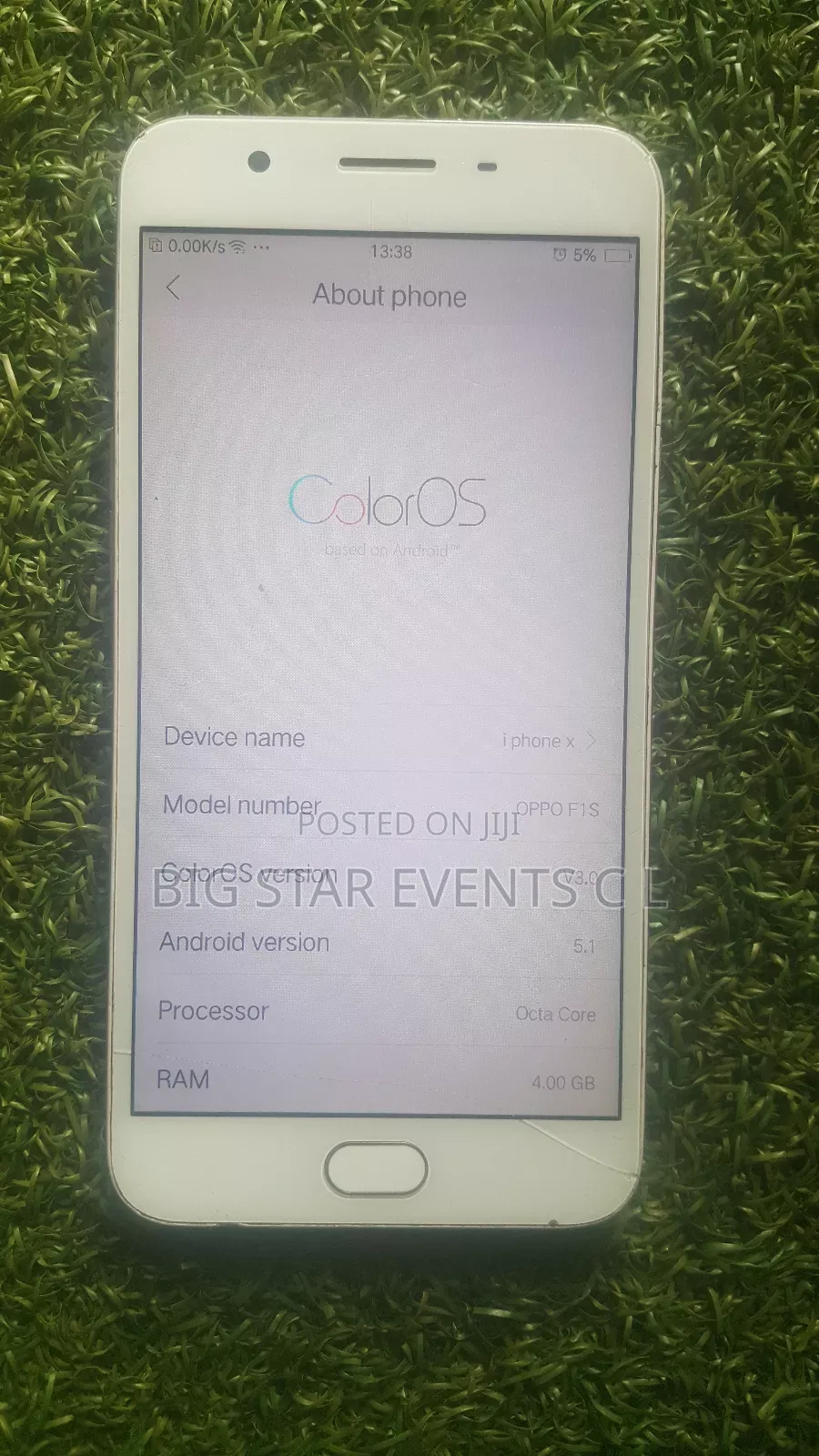 Oppo F1s 32 GB Gold