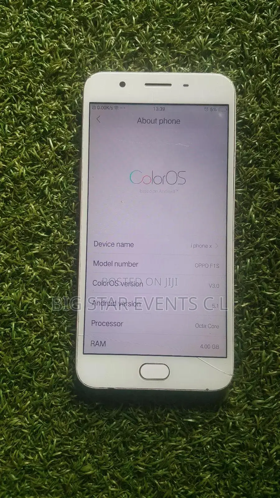 Oppo F1s 32 GB Gold