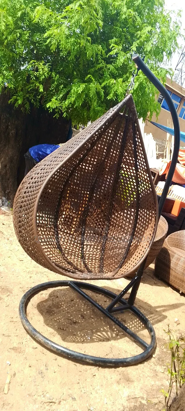 Coffee Brown Hanging Swing