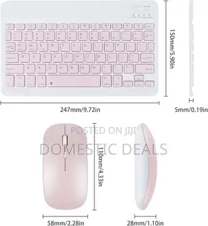 Wireless Mouse Keyboard Kit/ Black Lighting Keyboard