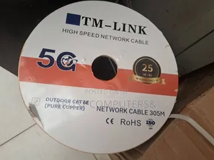 Tm-Link Outdoor Cat 6e Network Cable.