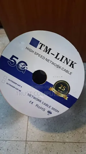 Tm-Link High-Speed Network Cable, Specifically an Outdoor Cat6 Cable