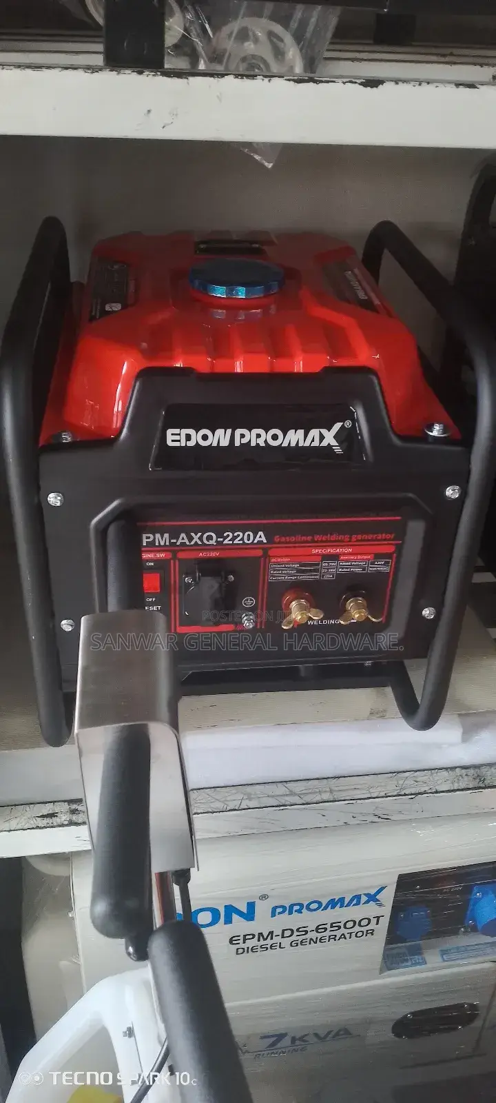 Edon-promax-220amps Welding Generator.(Petrol)