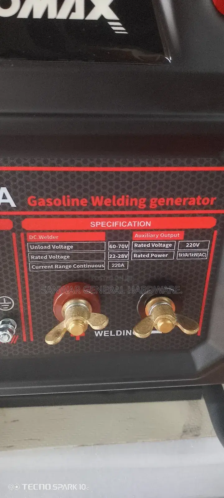Edon-promax-220amps Welding Generator.(Petrol)