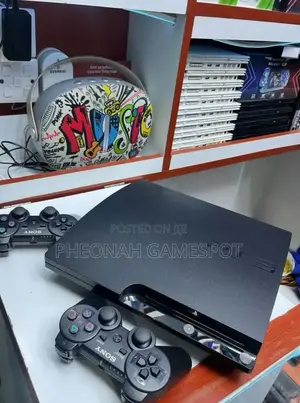Ps3 Slim (Excellent Condition) - Full Bundle! 15 Games 2 Controllers