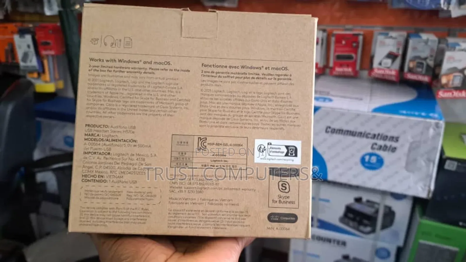 Logitech H570e Usb Headset