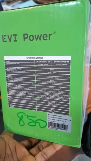 Evi Power Uninterruptible Power Supply (Ups)