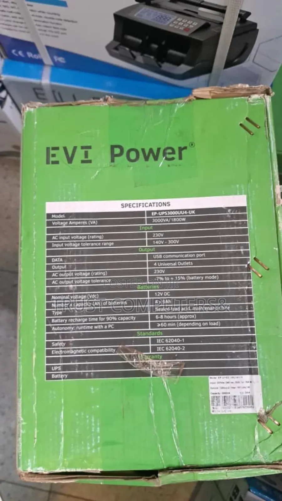 Evi Power Uninterrupted Supply 3000va
