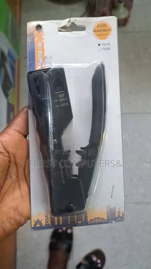 Modular Plug Crimper for Rj45, Rj11, and Rj12 Connectors.