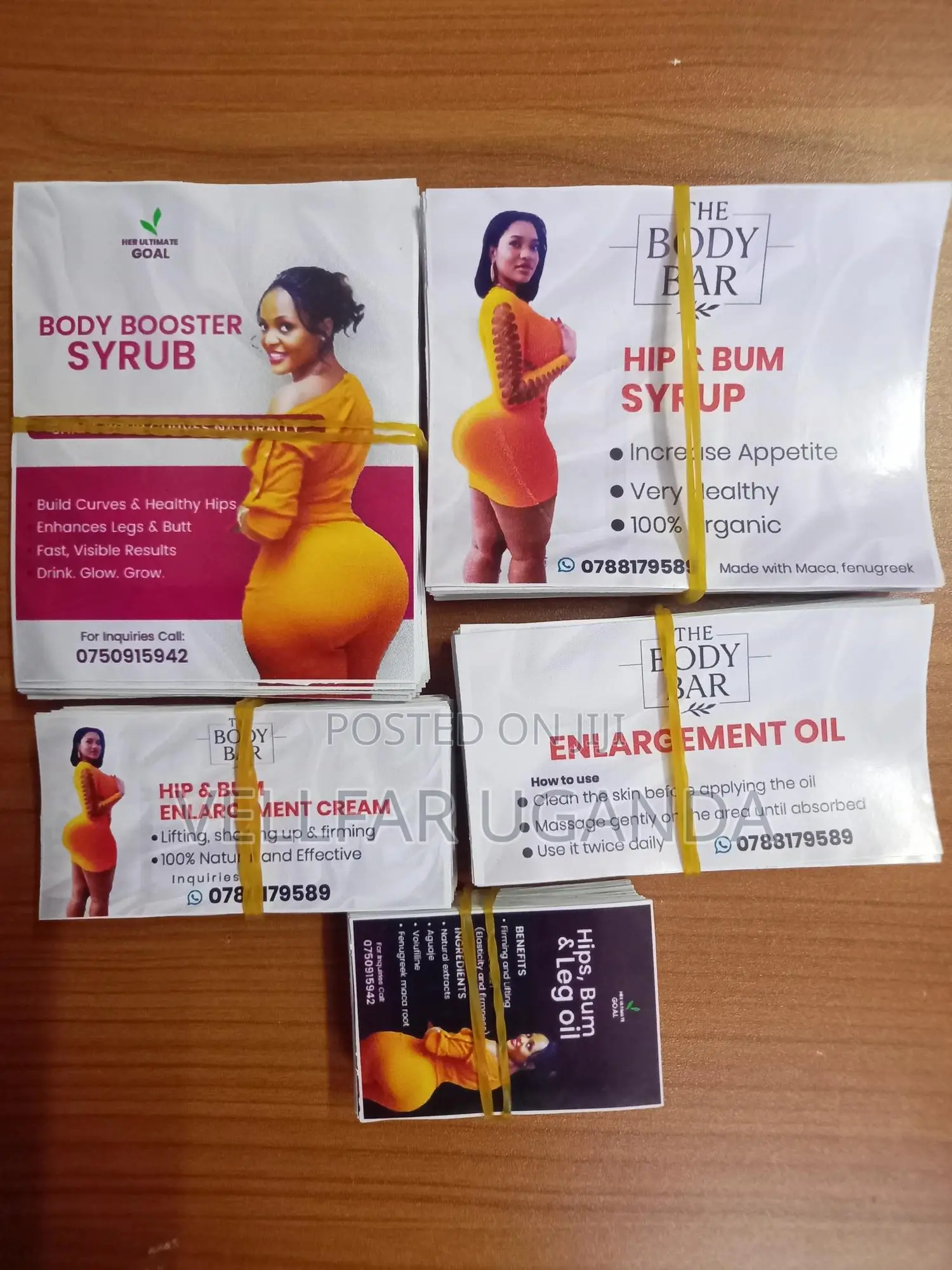 Commercial Product Stickers