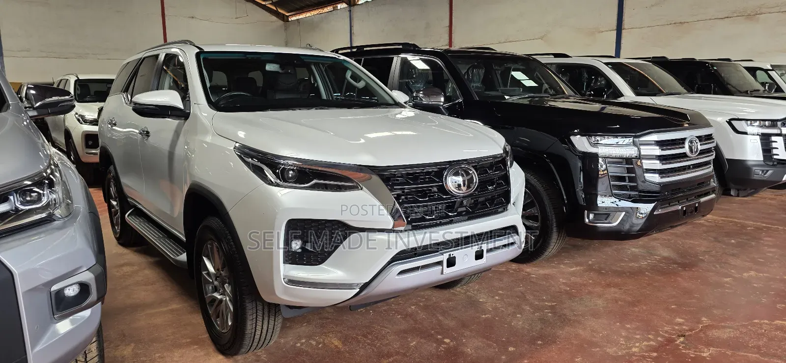 New Toyota Fortuner 2025 White