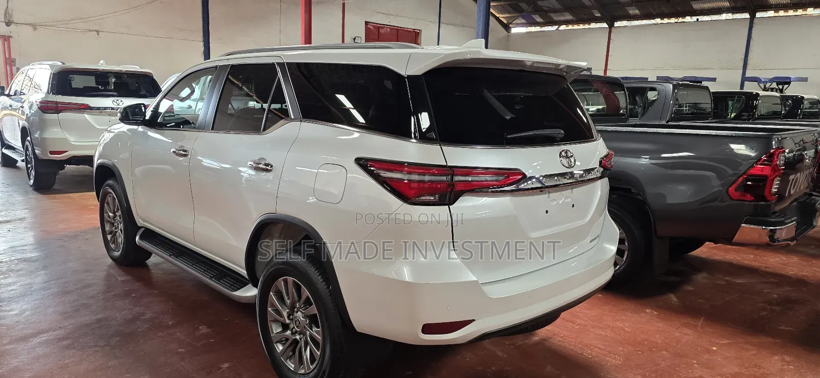 New Toyota Fortuner 2025 White