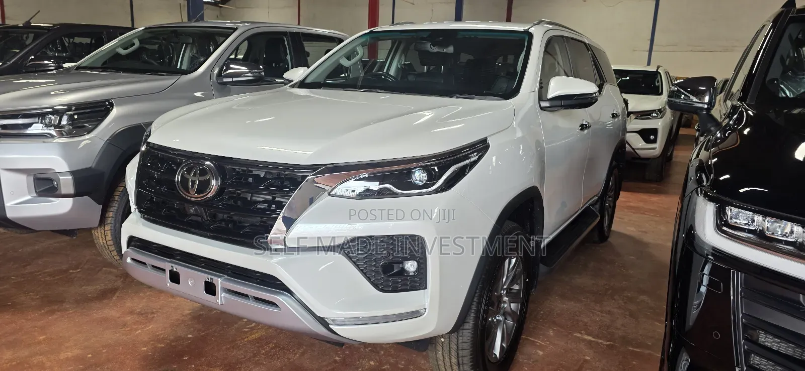 New Toyota Fortuner 2025 White