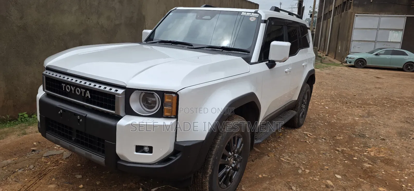 New Toyota Land Cruiser Prado 2025 White