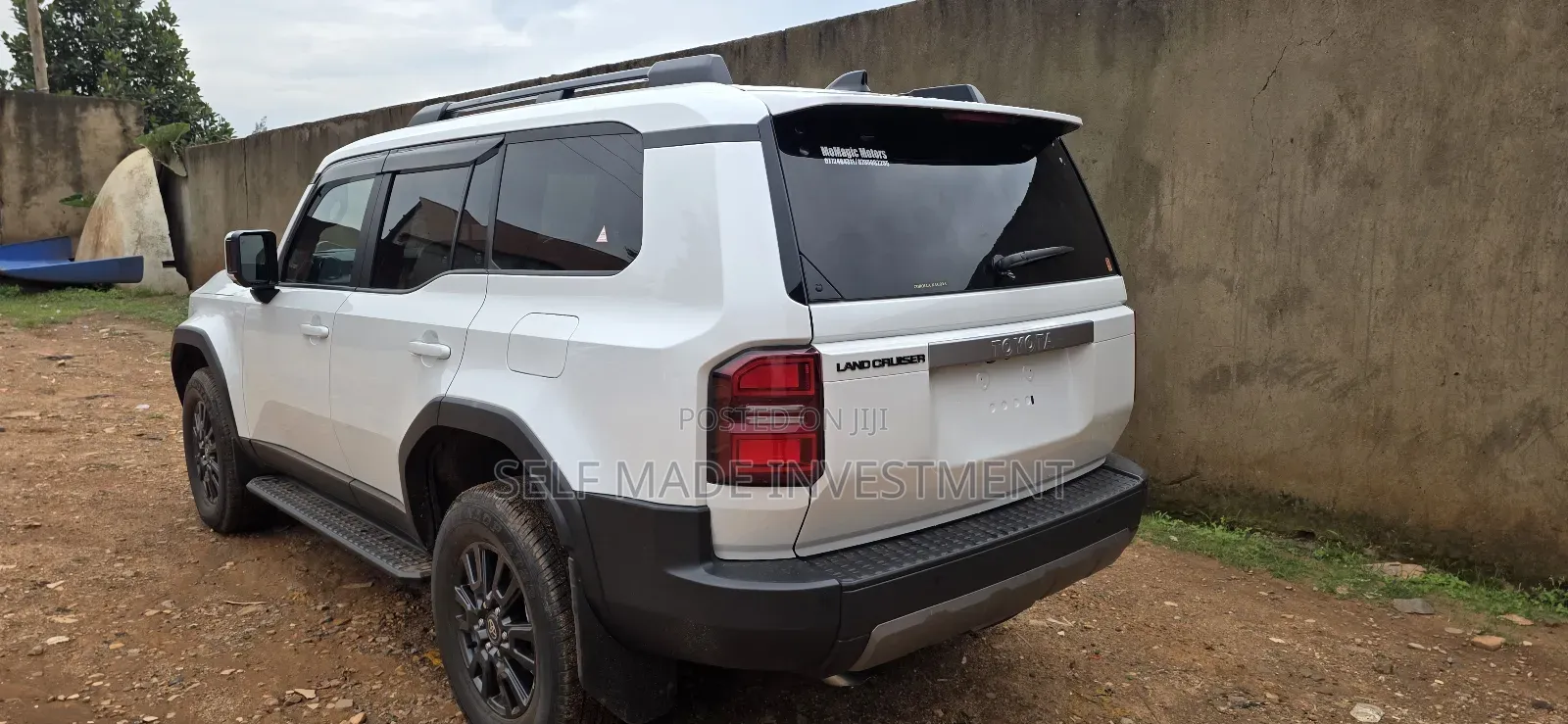 New Toyota Land Cruiser Prado 2025 White