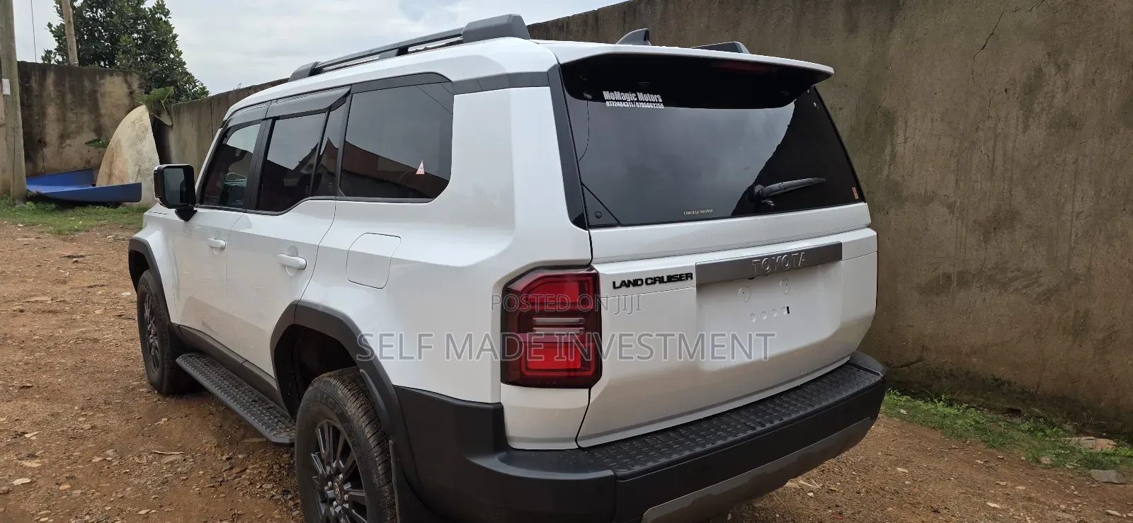 New Toyota Land Cruiser Prado 2025 White