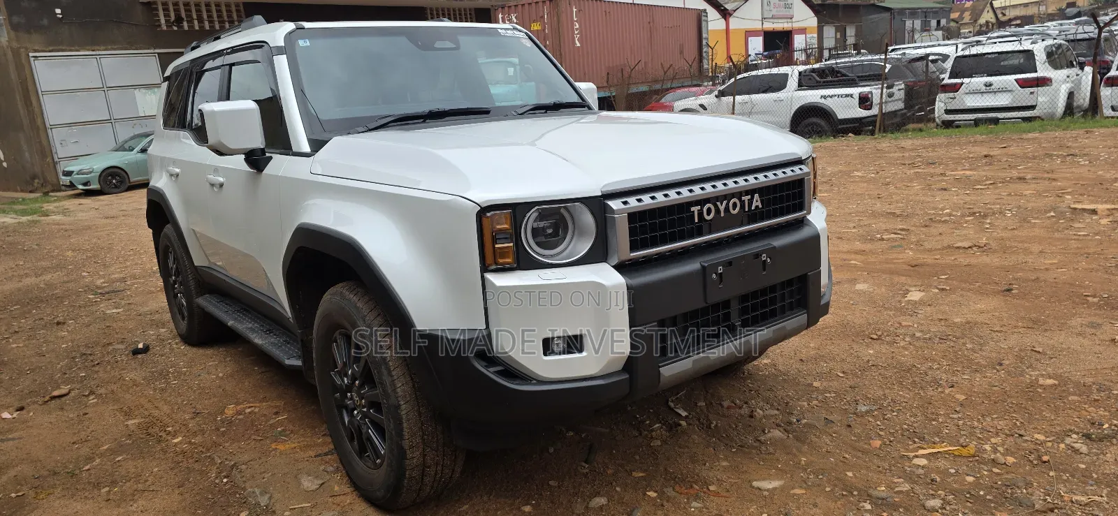 New Toyota Land Cruiser Prado 2025 White