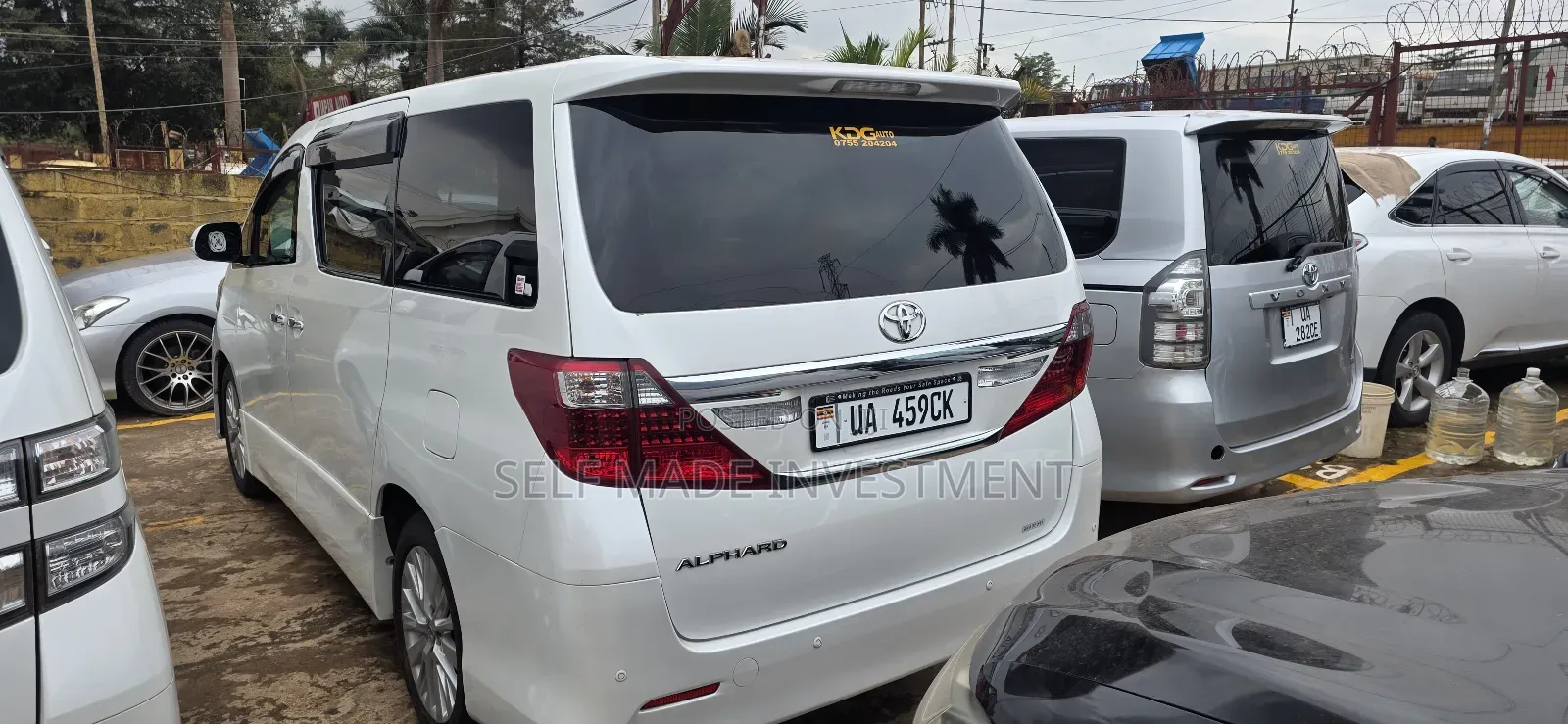 Toyota Alphard 2012 White