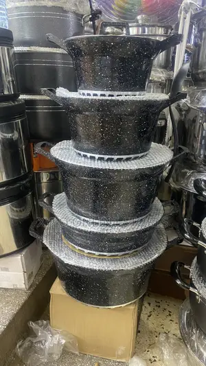 5 Pieces Non Stick Cookware Pans