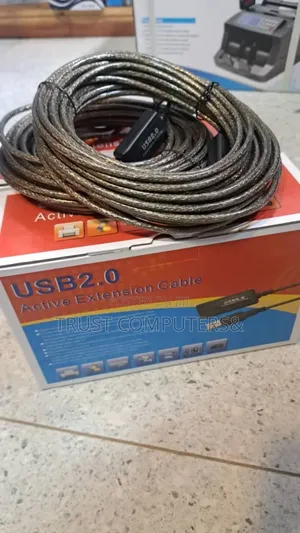 Usb 2.0 Active Extension Cable Black