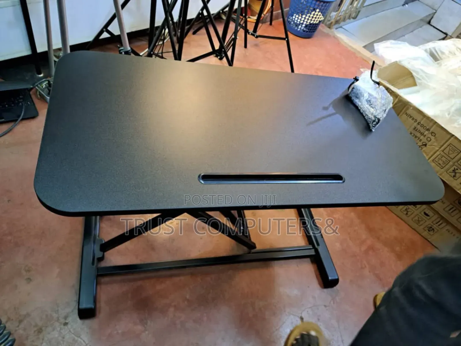Standing Desk Converter, Known as a Desk Riser.