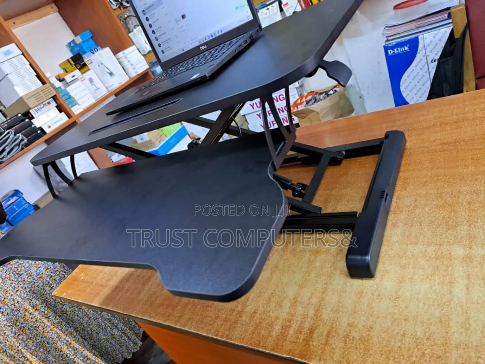 Standing Desk Converter, Known as a Desk Riser.