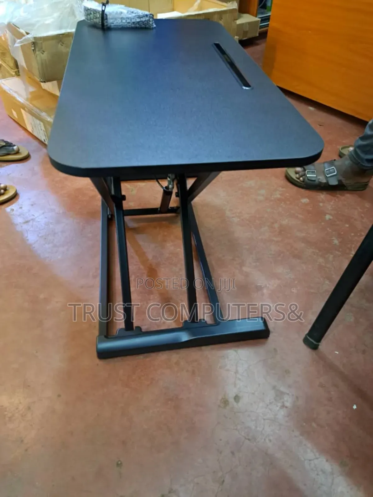 Standing Desk Converter, Known as a Desk Riser.