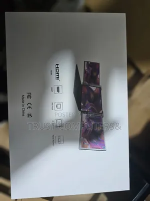 Portable Tri-Screen Monitor