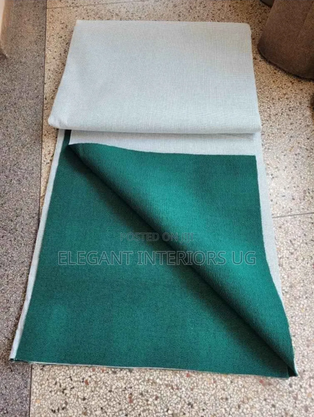 Green Floor Carpets in Woolen