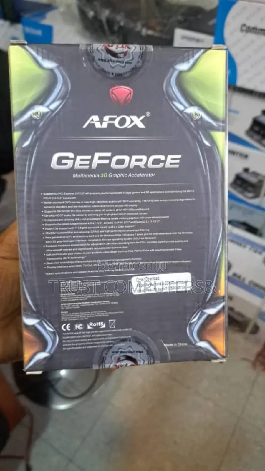 Afox Geforce Gt 240 1gb Graphics Card.