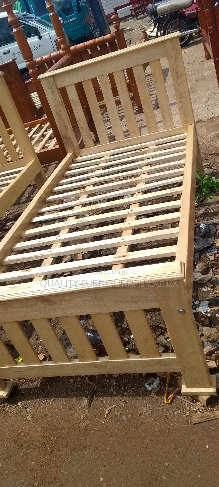 3*6 Single Wooden Bed