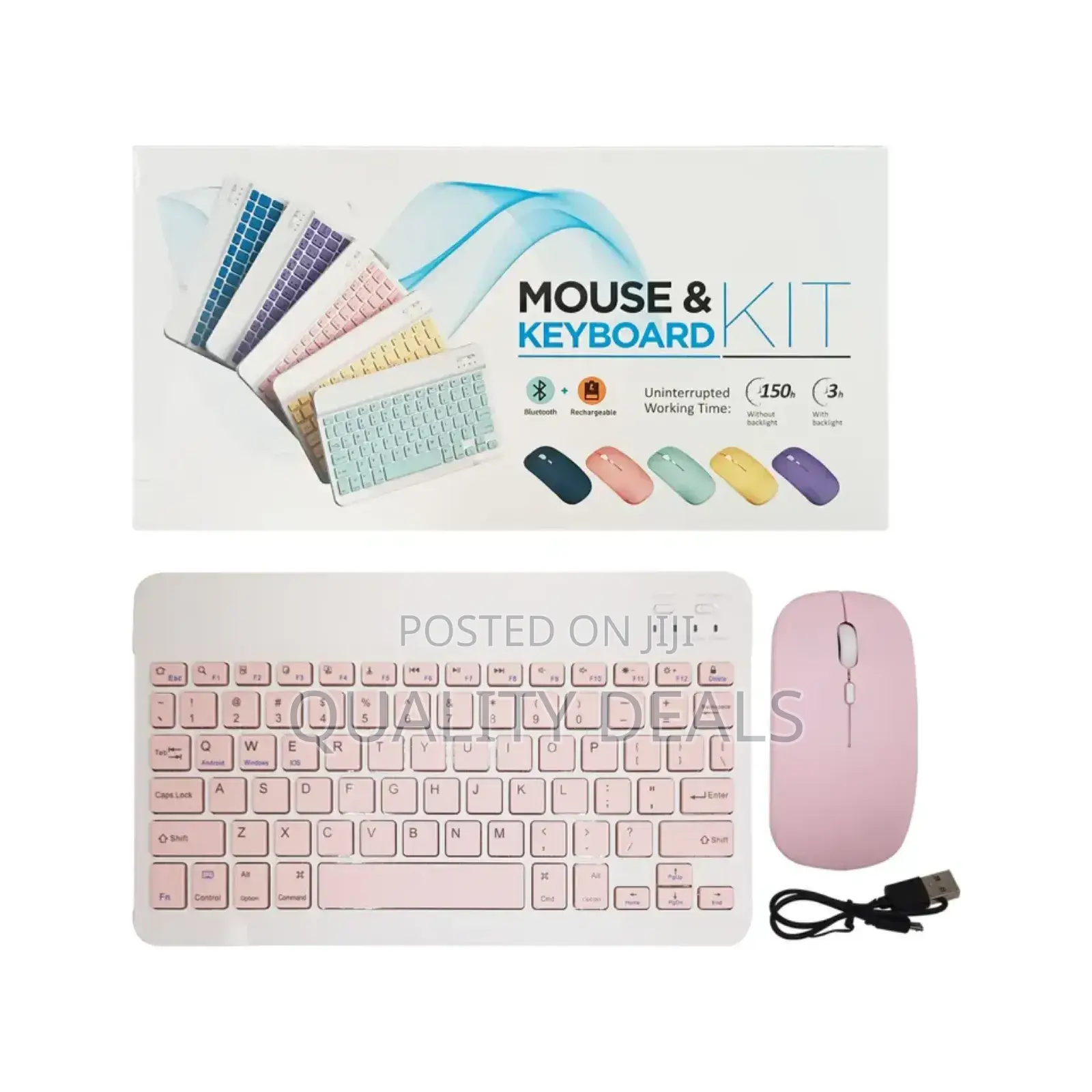 Wireless Mouse and Keyboard Kit