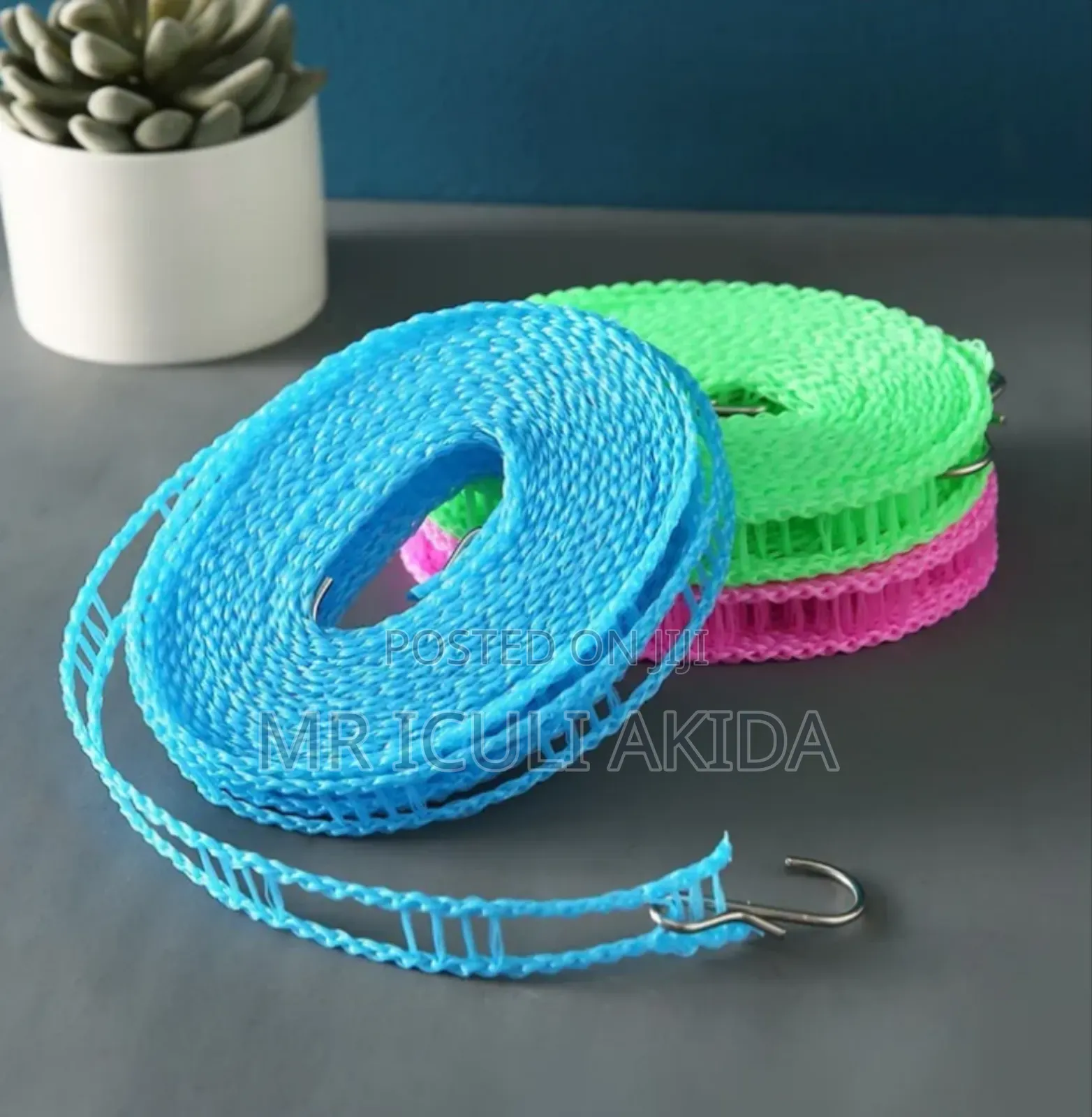 5meters Portable Nonslip,Woodproof Strong Cloth Drying Clothes Line